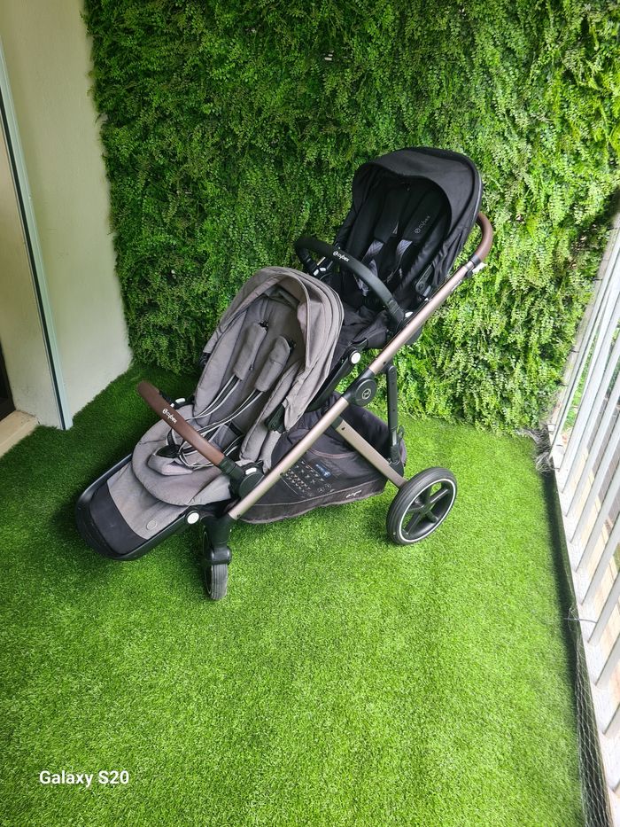 Poussette double Cybex Gazelle S - photo numéro 2
