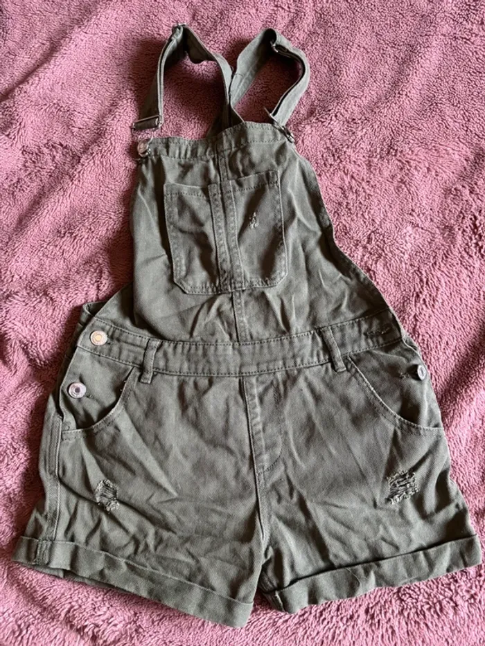 Salopette short
