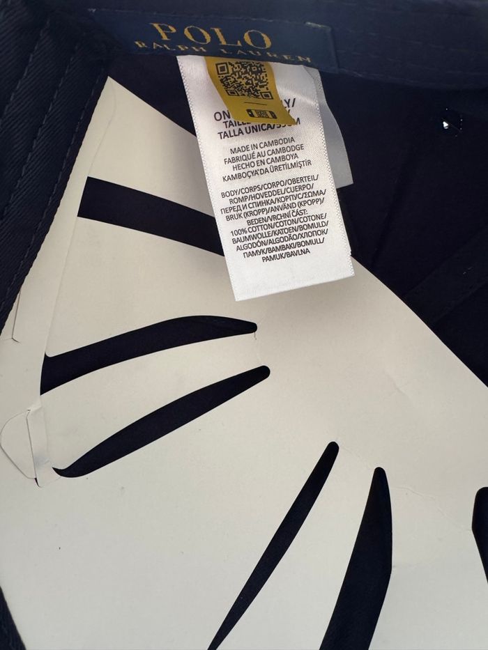 Casquette Ralph Lauren bleue foncée - photo numéro 6