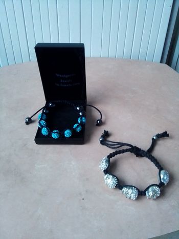 Lot de 2 bracelets SHAMBALLA