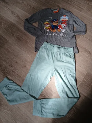 Pyjama neuf garçon pat patrouille 8 ans