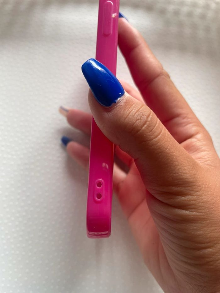 Coque rose iphone 12 - photo numéro 2
