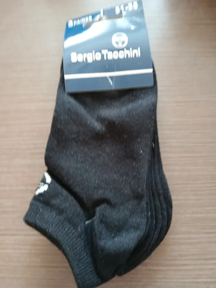 Lot de 3 paires de mi chaussettes Sergio tacchini 31/35