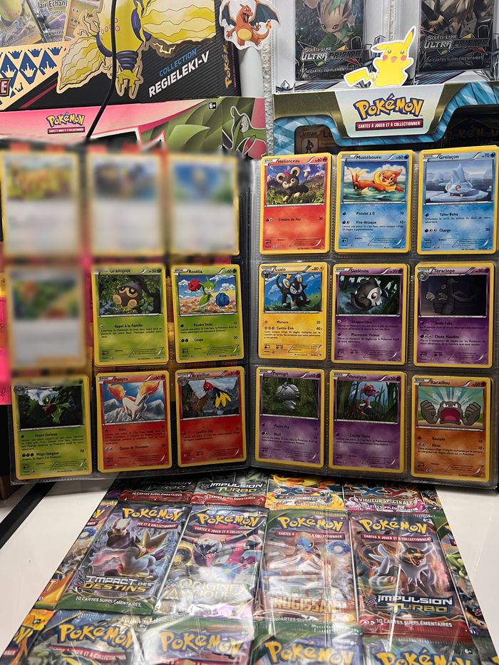 Lot de cartes Pokémon - Extensions Confondues Noir&Blanc/XY/Soleil&Lune/Appel des légendes/Diamant&Perle - photo numéro 6