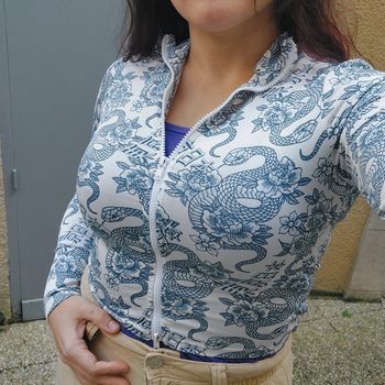 Veste crop Jennyfer 38