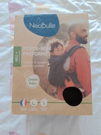 Porte bébé préformé Neo plus Neobulle 
