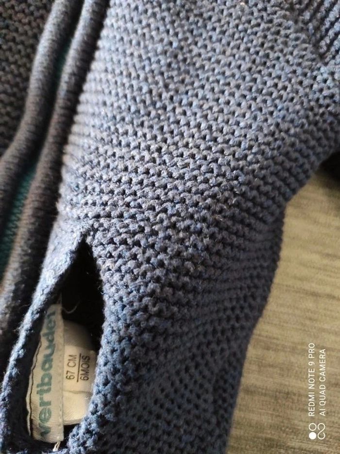 Veste réversible Vertbaudet 6 mois - photo numéro 3