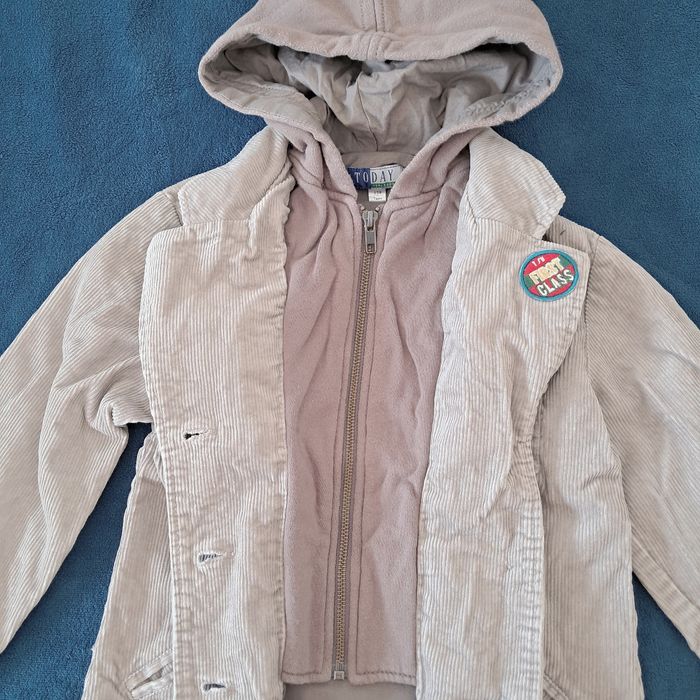 Veste velours 8 ans - photo numéro 2