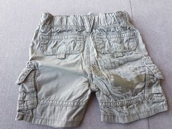 Short kaki garçon 3 mois