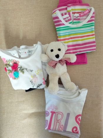 Lot de 3 ensemble d'été bébé 3 mois