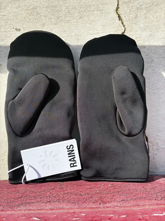 Moufles Rains Blanches - Taille M - Neuves - photo numéro 4