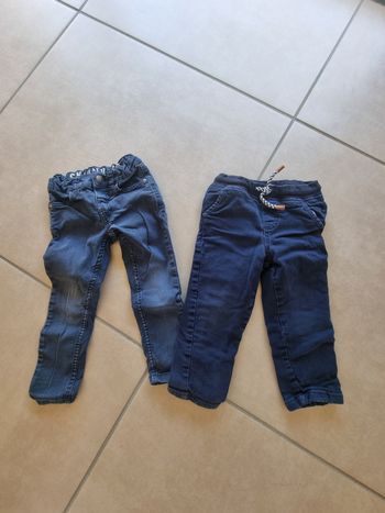 Lot 2 jeans garçon 3ans Palomino Vertbaudet