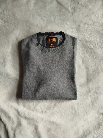 Pull col rond SUN68 Made with Love
