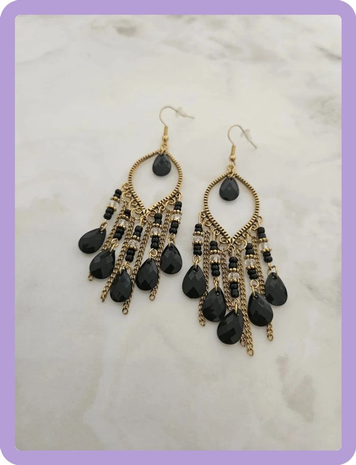 Boucles d’oreilles en acier inoxydable