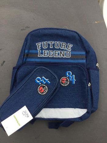 Lot Sac à dos et trousse Vertbaudet