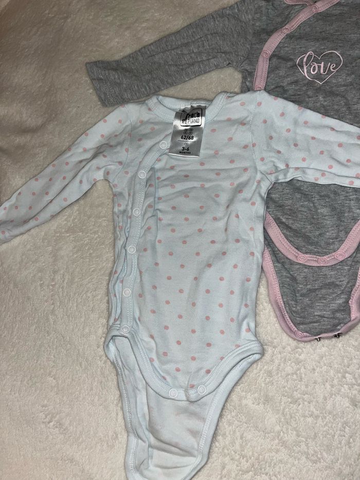 Lot de 3 body manches longues - photo numéro 3