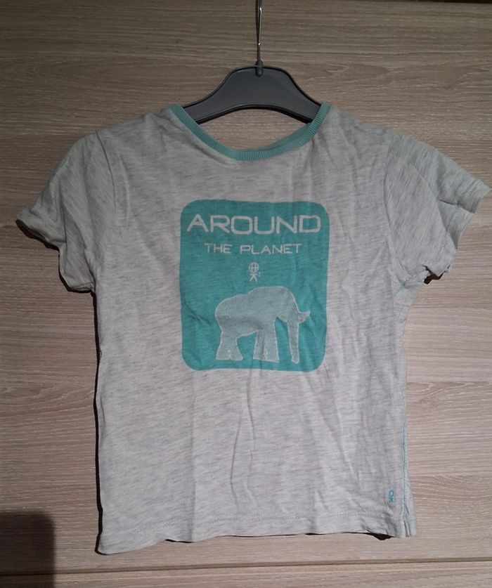 Tee-shirt manches courtes taille 4 ans okaidi