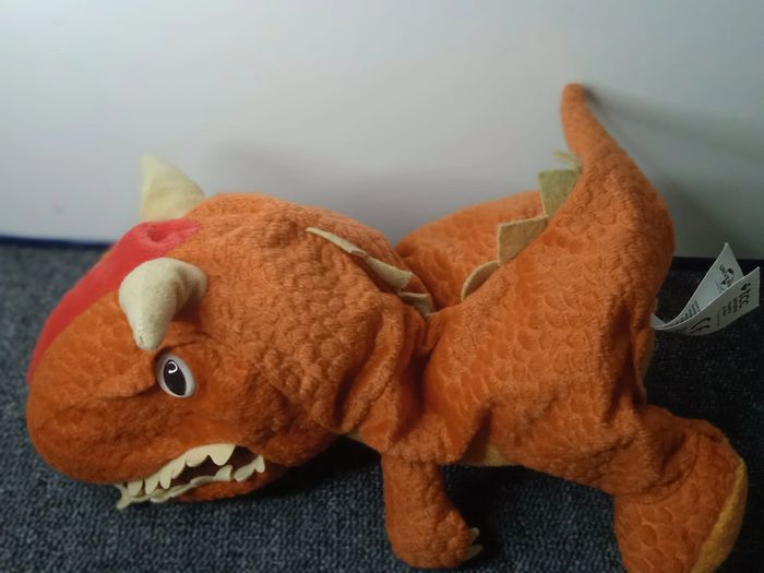 marionnette a main '' jurassic world '' marron - photo numéro 2