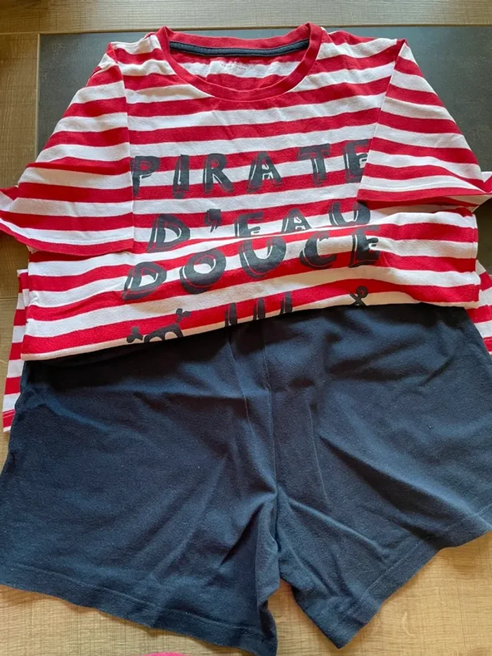Lot 2 pyjamas Okaidi 12 ans