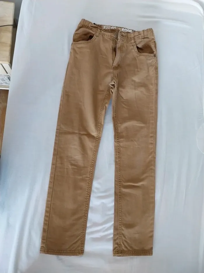 Pantalon léger camel