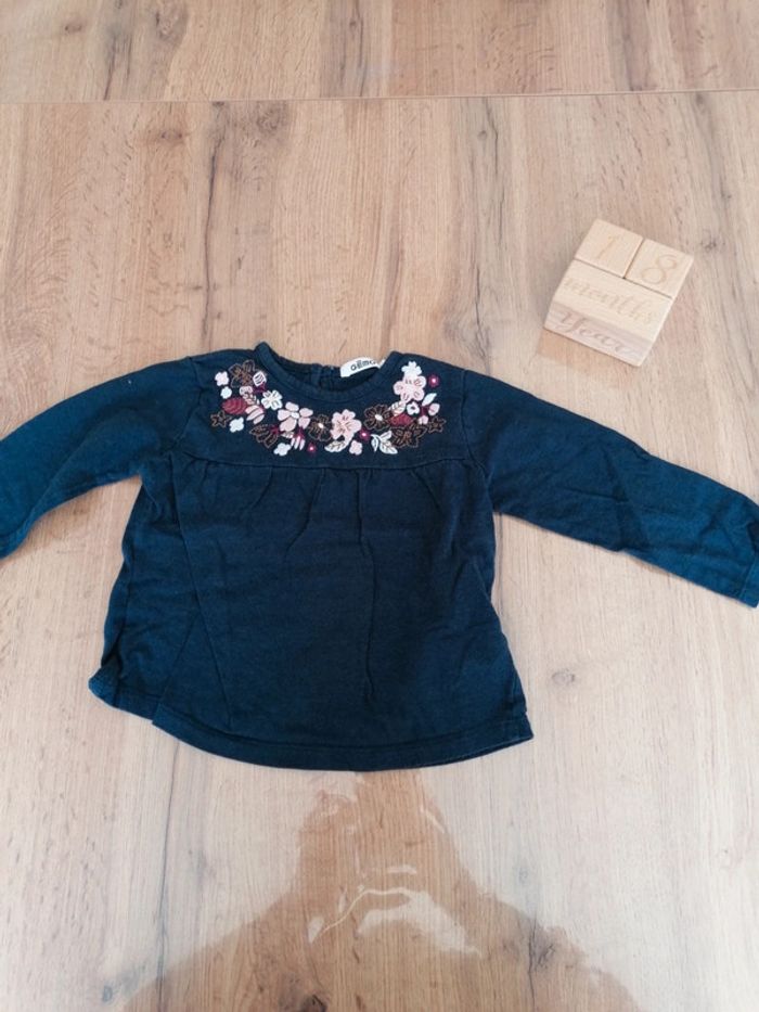 Tee-shirt manches longues 18 mois