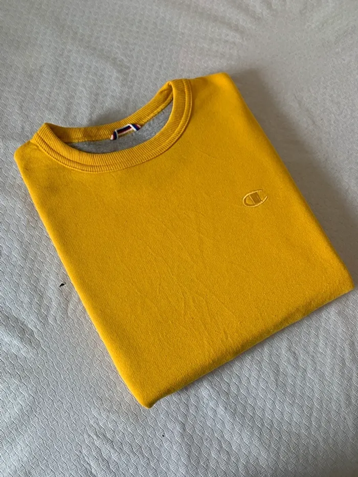 Sweat Champion Moutarde Taille M