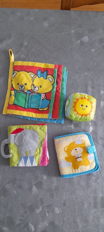 Lot de livres tissus