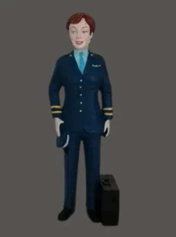 Figurine pilote