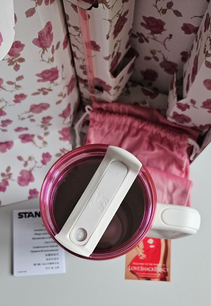 Stanley × LoveShackFancy 1,2L – Édition limitée Roses – Neuve - photo numéro 3