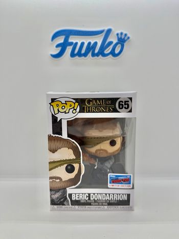 Funko Pop Game Of Thrones Beric Dondarrion 65 Comic Con 2018