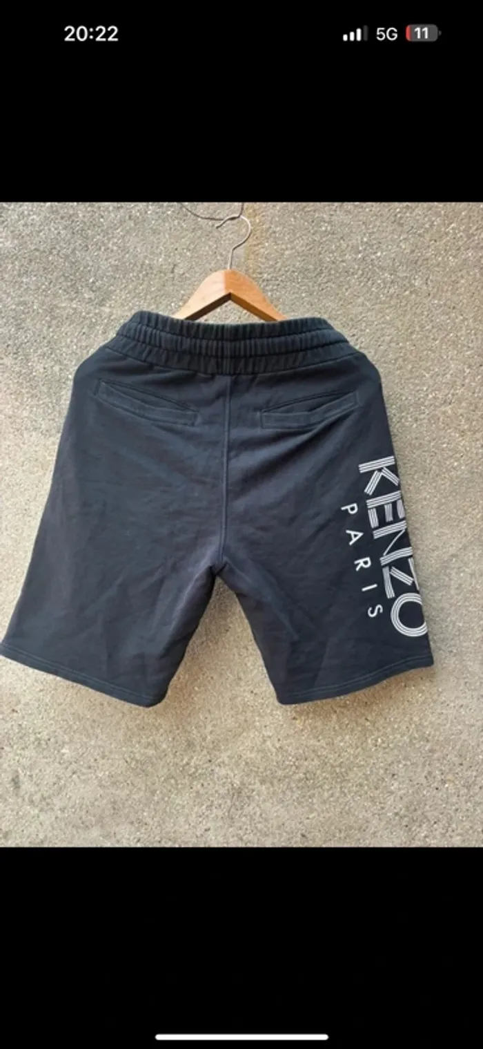 KENZO Short Noir Pour Homme taille S - photo numéro 3