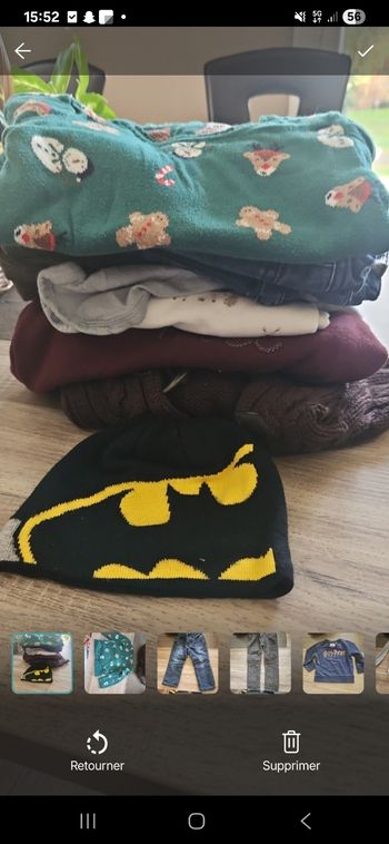 Lot vêtements hiver 24 mois