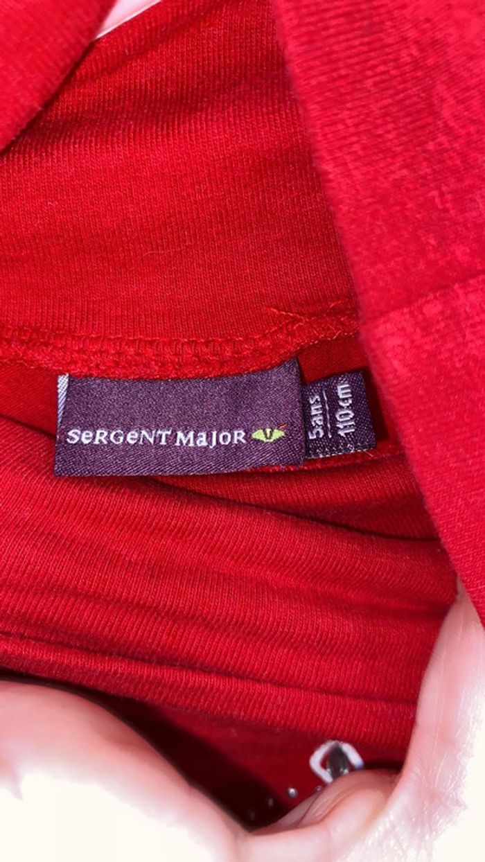 Pull col roulés sergent major 5 ans - photo numéro 3
