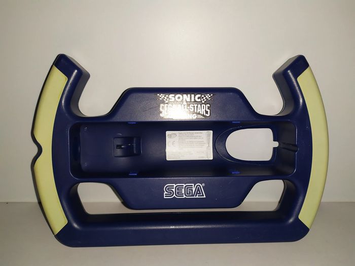Volant Nintendo wii bleu Sonic & SEGA all stars racing en loose - photo numéro 2
