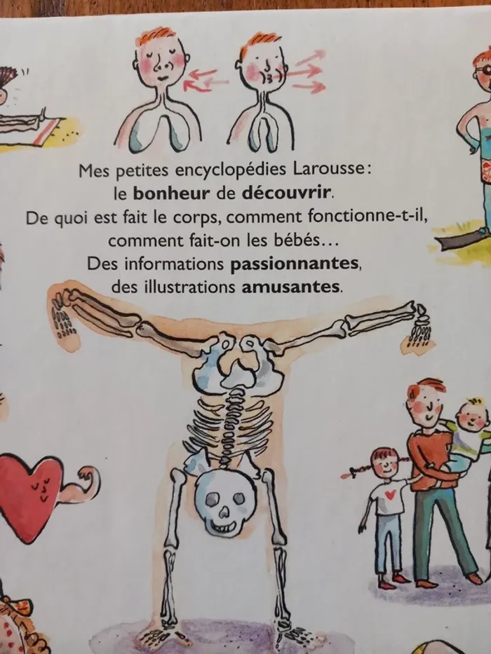 Mes petites encyclopédies Larousse Le corps. - photo numéro 2