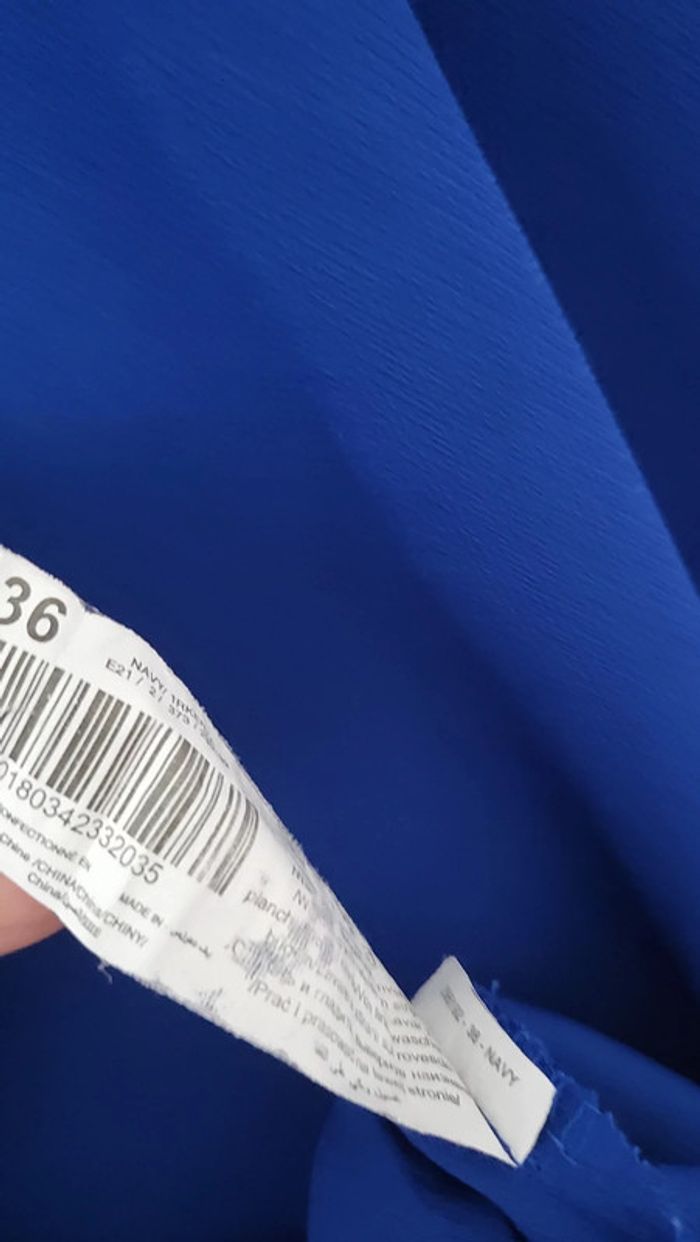 Robe bleu , mim 36 - photo numéro 4