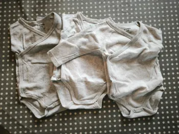 Lot de 3 bodies manches longues