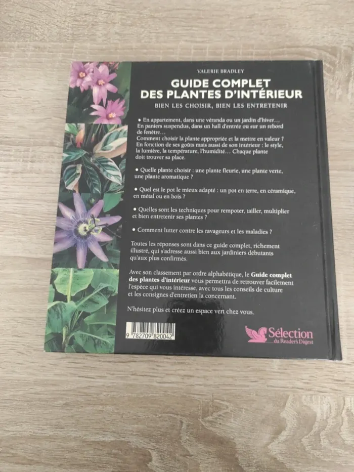 Livre guide sur les plantes d'intérieur - photo numéro 2