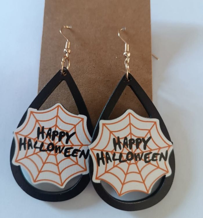 Boucles d'oreilles halloween