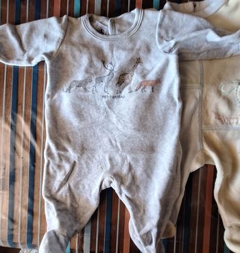 Lot 3 pyjamas bébé 1 mois