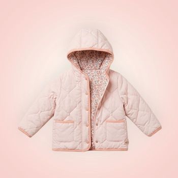 Manteau matelassé rose poudré - Sergent Major - 4 ans