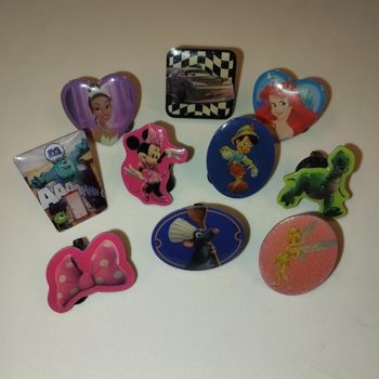 DISNEY - Lot 10 Pin's Mix Disney Edition Carrefour 2010 - Lot n°27 (OCCASION)