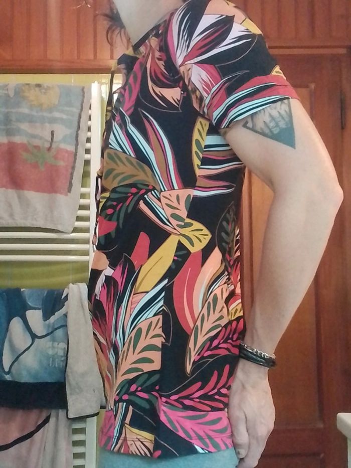 T-shirt femme oversize multicolore C&A - photo numéro 7