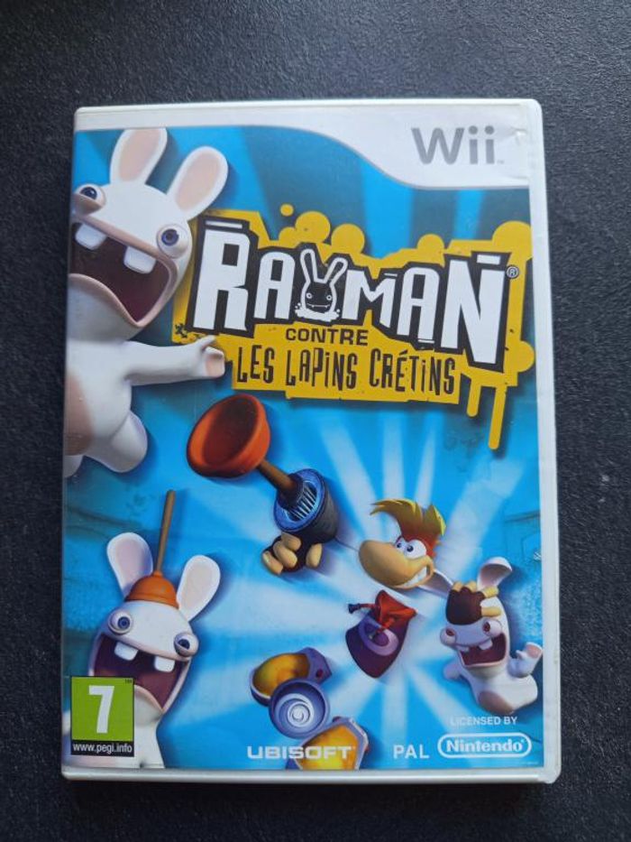 Nintendo - WII - Rayman contre les lapins cretins - photo numéro 1