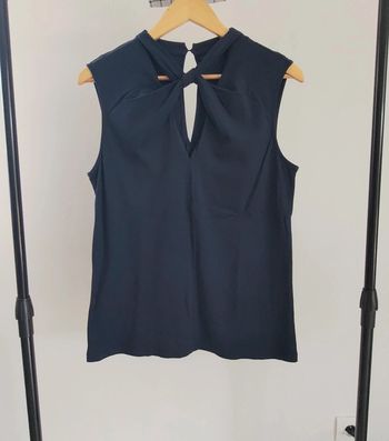 Benetton débardeur marine 40