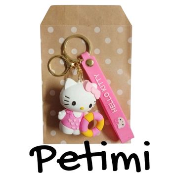 Porte-clés Hello Kitty avec pochette cadeau 