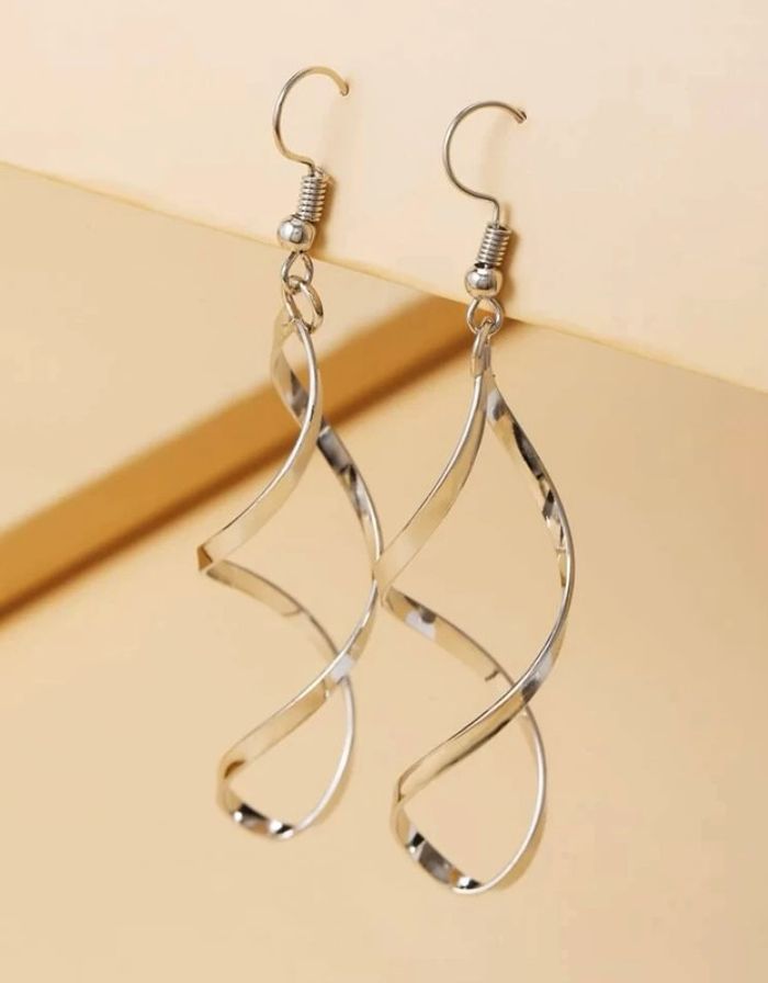Boucle d’oreille spirale - photo numéro 2