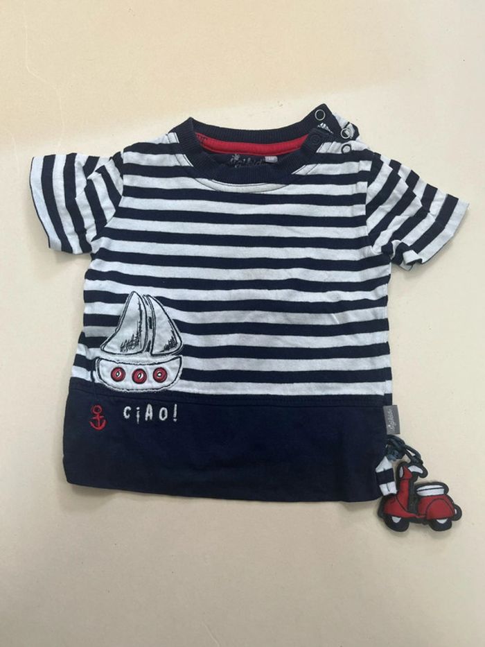 Lot t shirt et polo 6 mois - photo numéro 5