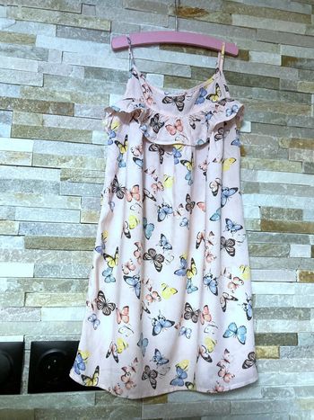5/6ans robe papillons