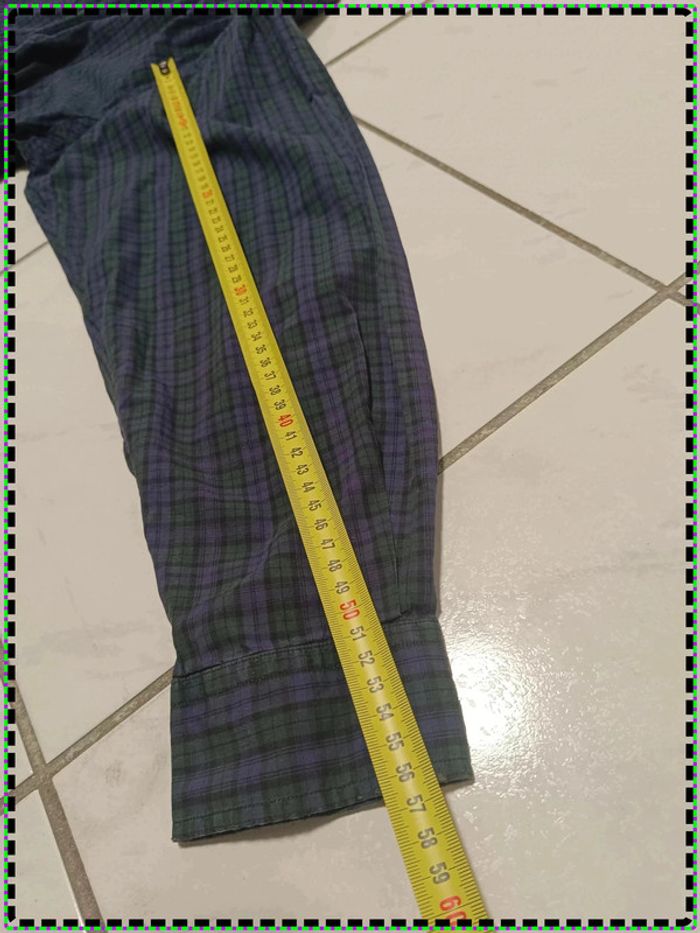 Chemise Ralph Lauren Vichy Vert & Violet - Vintage Y2K - photo numéro 13